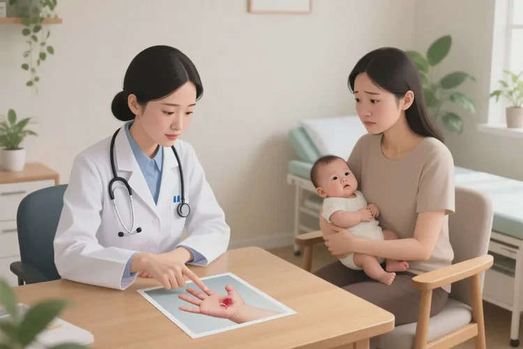 新生儿手上起湿疹可以根治吗(图4)