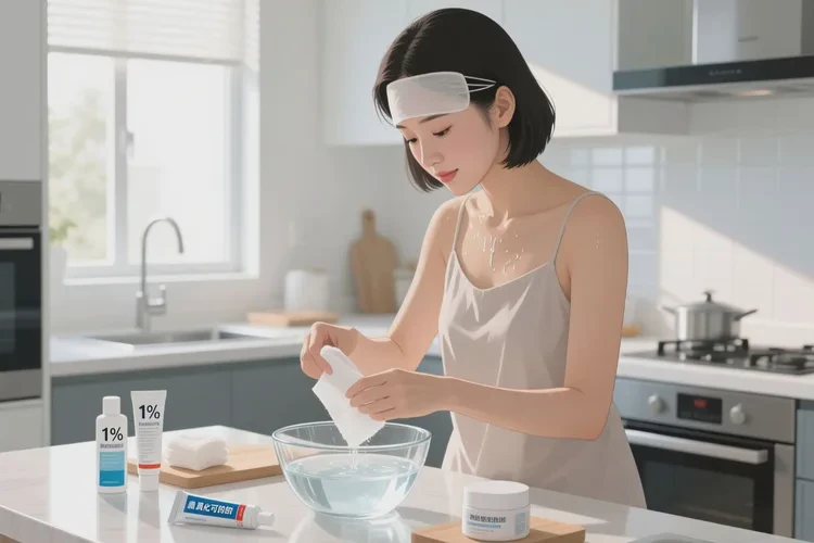 新生儿脖子偶尔起湿疹可以根治吗(图3)