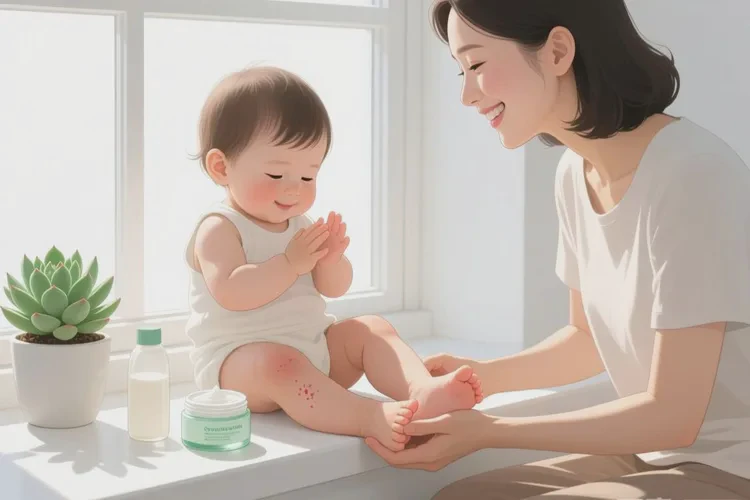 新生儿四肢起湿疹可以根治吗(图4)
