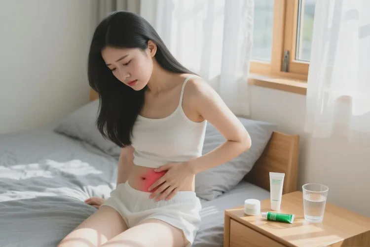 女生肚子起湿疹可以根治吗(图1)