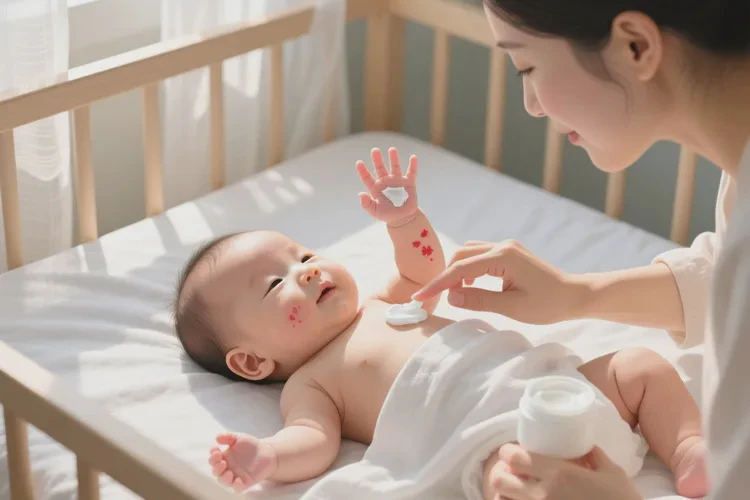 新生儿手上经常长湿疹可以根治吗(图1)