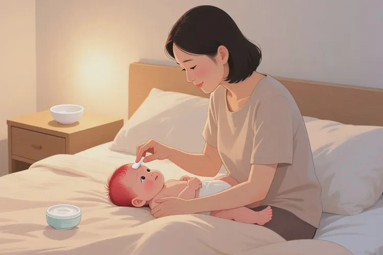新生儿脖子起湿疹可以根治吗(图2)