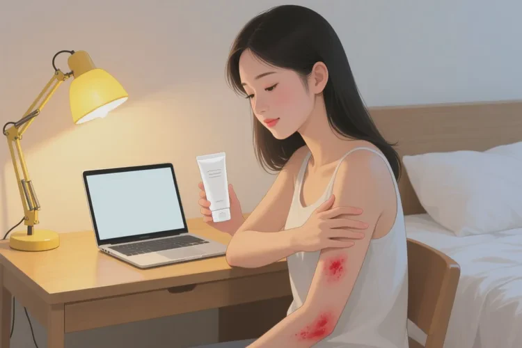 女生身上容易长湿疹可以根治吗(图1)