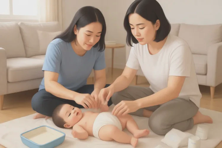 新生儿四肢偶尔长湿疹可以根治吗(图1)