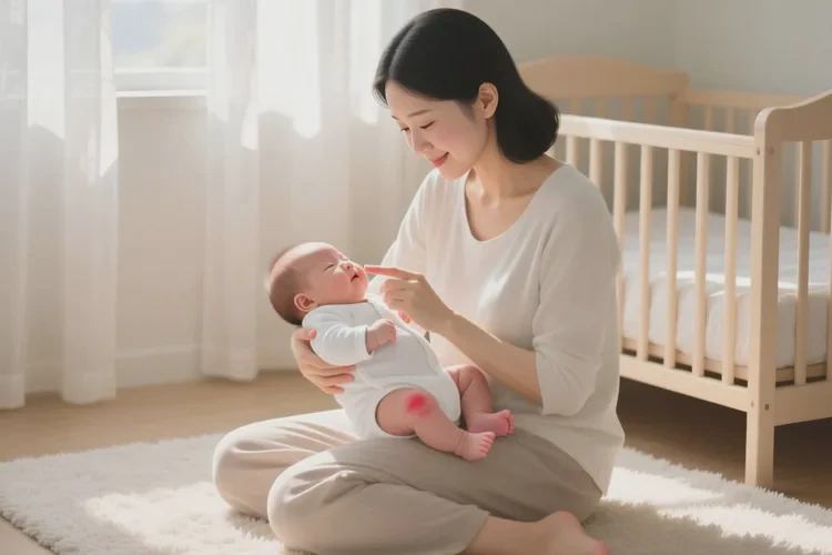 新生儿手上起湿疹可以根治吗(图1)