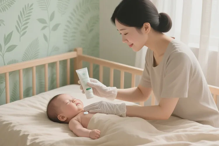 新生儿脸上经常长湿疹可以根治吗(图1)