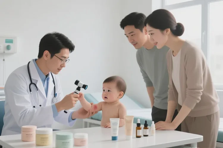 新生儿四肢容易长湿疹可以根治吗(图4)