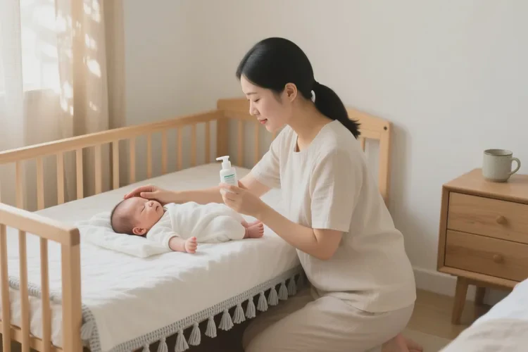 新生儿脸上容易长湿疹可以根治吗(图1)