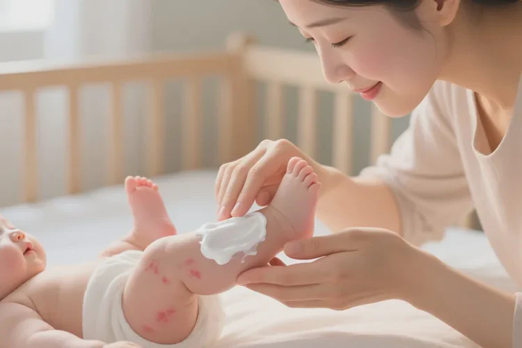 新生儿四肢出现湿疹可以根治吗(图1)