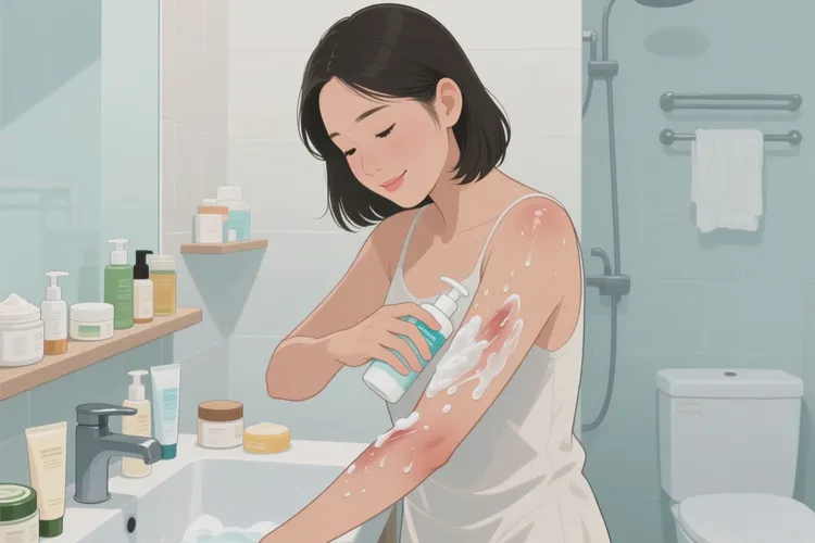 女生身上偶尔起湿疹可以根治吗(图1)