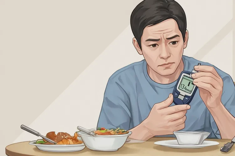 37岁晚上血糖13点4是怎么回事(图1)