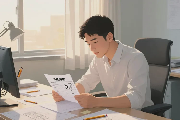 32岁空腹血糖5点7是怎么回事(图1)