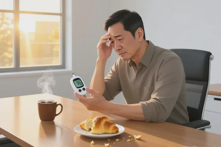 35岁早餐血糖12点7是怎么回事(图1)