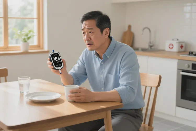 35岁早餐血糖21.9是怎么回事(图1)