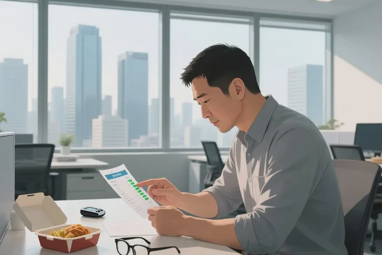 35岁中餐血糖9.0是怎么回事(图1)