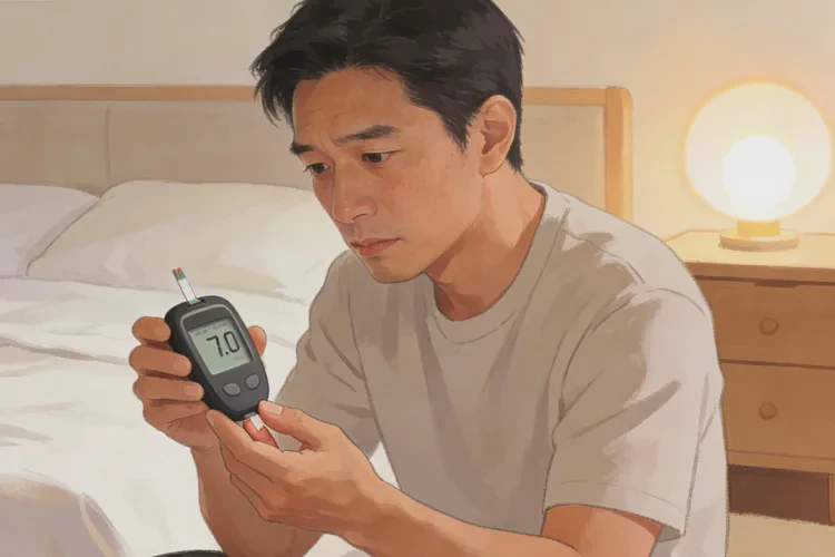 34岁睡前血糖7.0是怎么回事(图1)