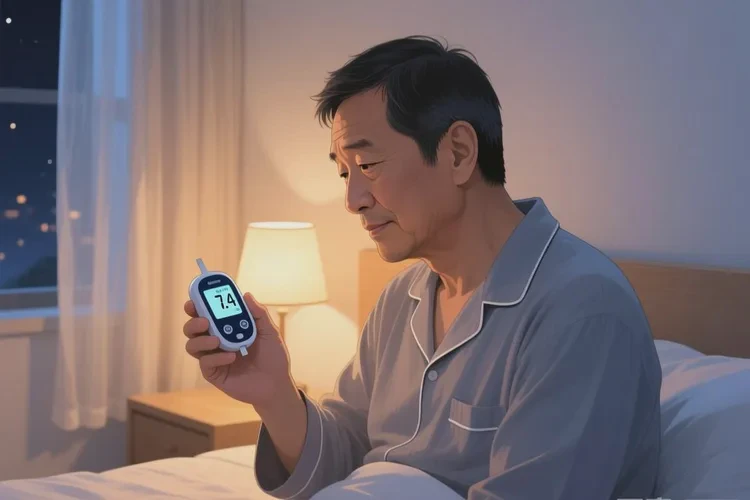 35岁晚上血糖7.4是怎么回事(图1)