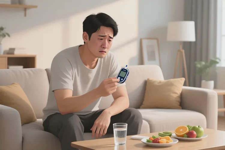 35岁晚上血糖25.7是怎么回事(图1)
