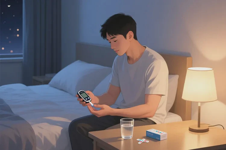 35岁晚上血糖25.5是怎么回事(图1)