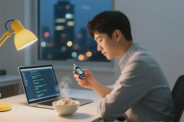 35岁晚上血糖7.8是怎么回事(图1)