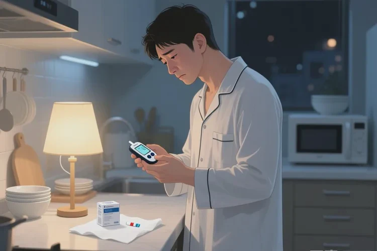 35岁晚上血糖21.4是怎么回事(图1)