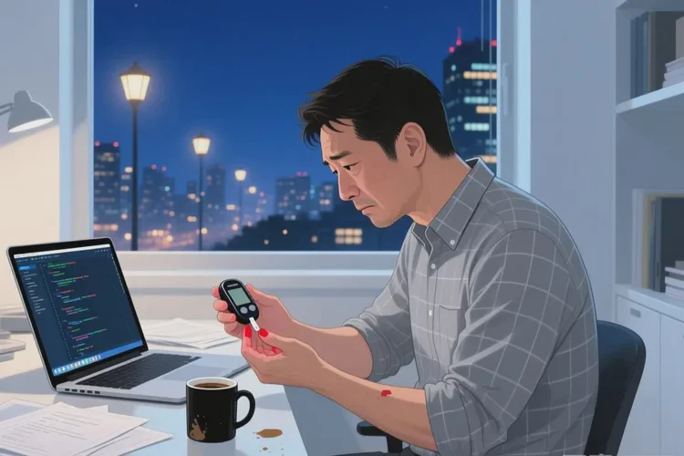 35岁晚上血糖7点5是怎么回事(图1)