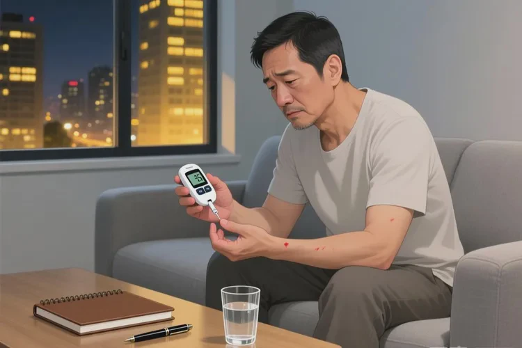 35岁晚上血糖13.2是怎么回事(图1)