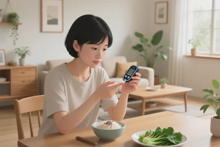 37岁晚餐血糖6.4是怎么回事(图1)