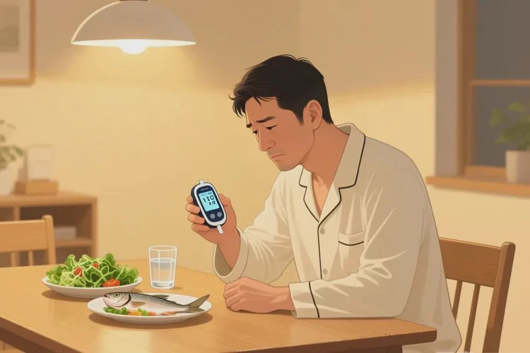 37岁晚餐血糖5.7是怎么回事(图1)