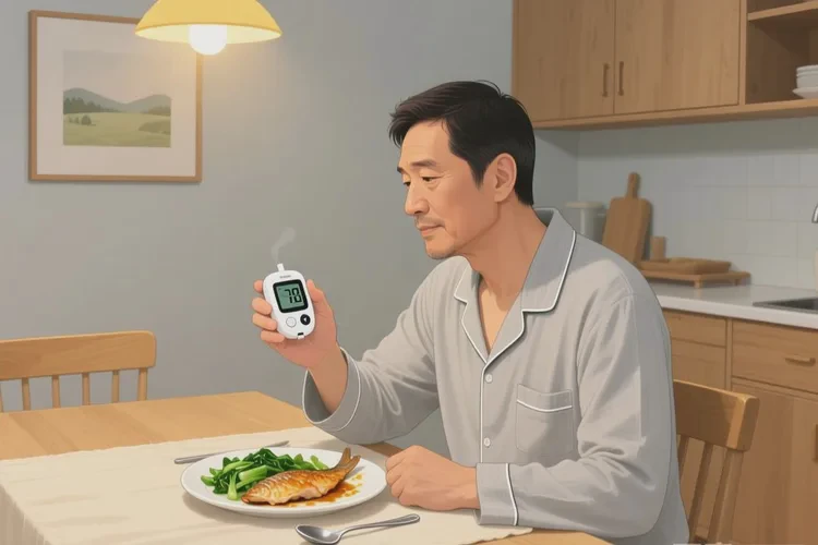 37岁晚餐血糖5点0是怎么回事(图1)