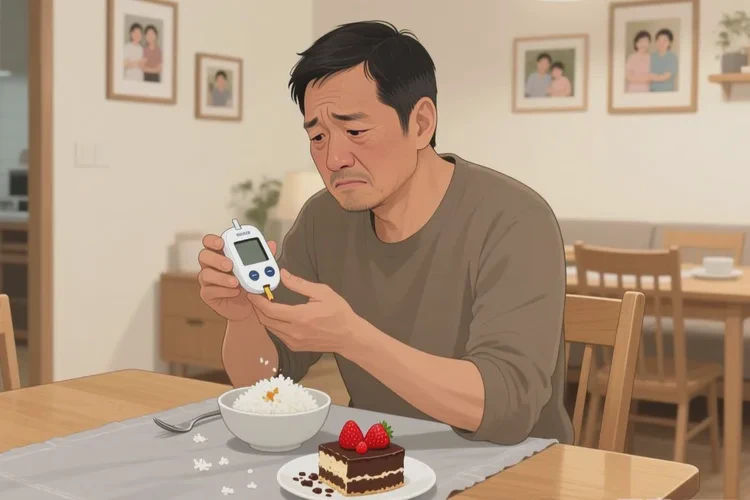 37岁晚餐血糖20.8是怎么回事(图1)