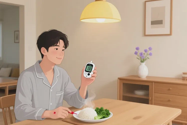 37岁晚餐血糖25.5是怎么回事(图1)