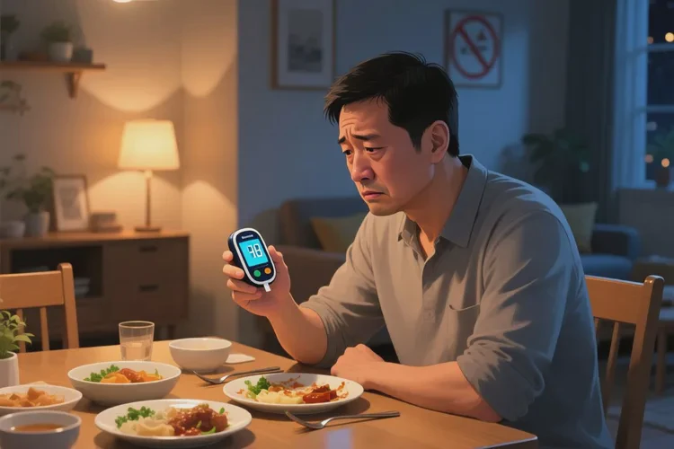 37岁晚餐血糖26.3是怎么回事(图1)