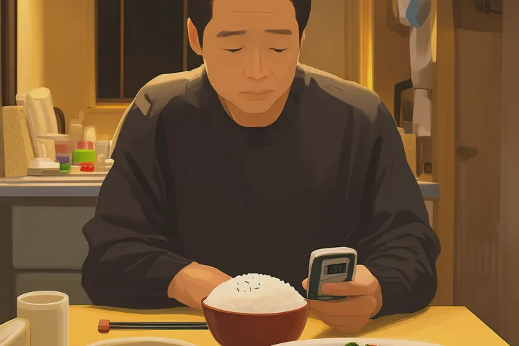 45岁晚餐血糖9点8是怎么回事(图1)