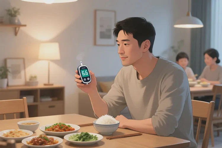 37岁晚餐血糖6.6是怎么回事(图1)