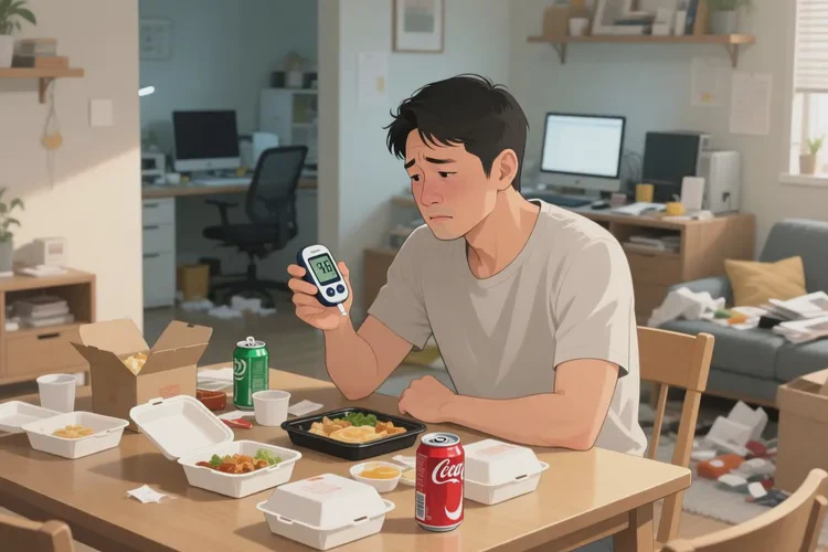 37岁晚餐血糖16.6是怎么回事(图1)
