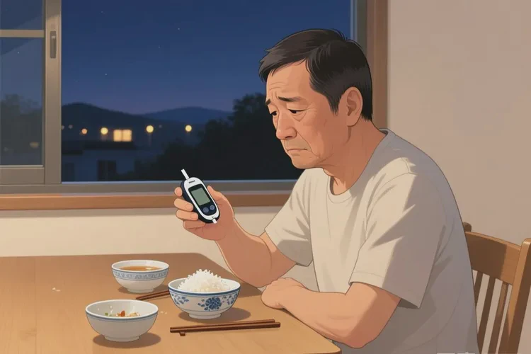 37岁晚餐血糖20.6是怎么回事(图1)