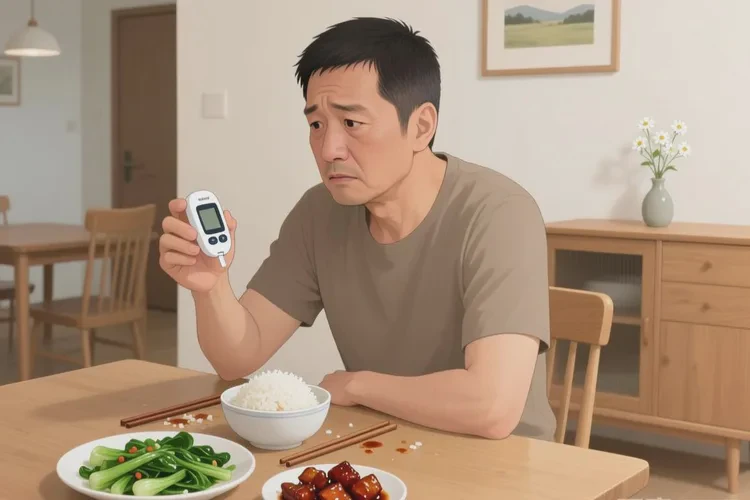 37岁晚餐血糖7.8是怎么回事(图1)