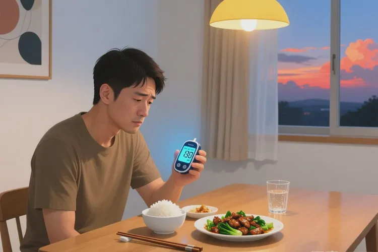 37岁晚餐血糖11.9是怎么回事(图1)