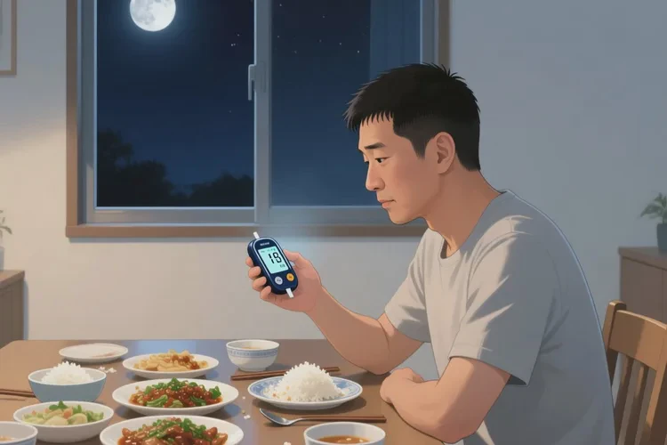 37岁晚餐血糖11.4是怎么回事(图1)