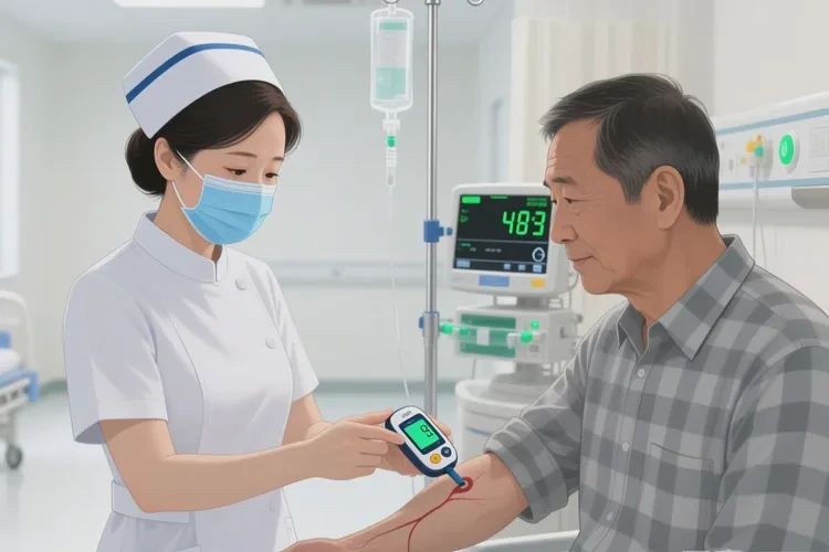 37岁晚餐血糖25.2是怎么回事(图2)