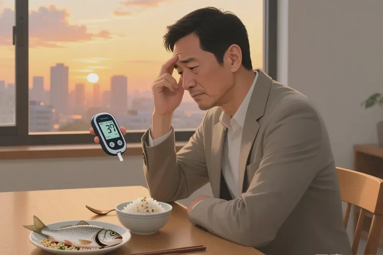 37岁晚餐血糖6.8是怎么回事(图1)