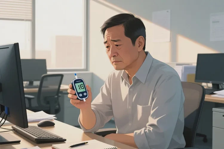 38岁下午血糖8点5是怎么回事(图1)