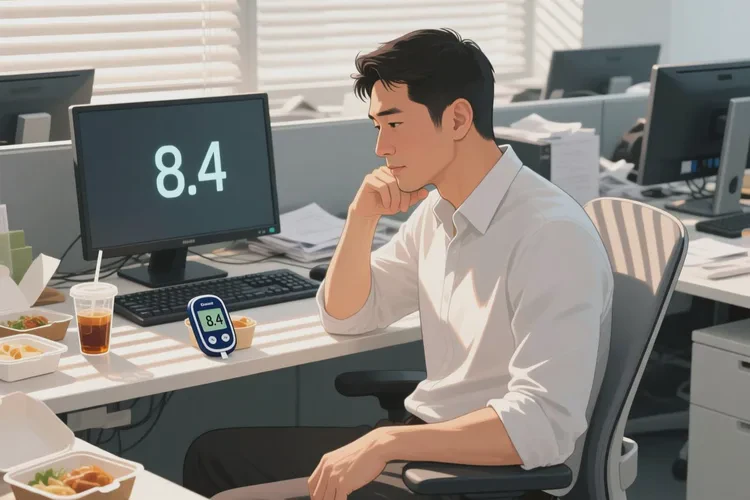 38岁下午血糖8点4是怎么回事(图1)