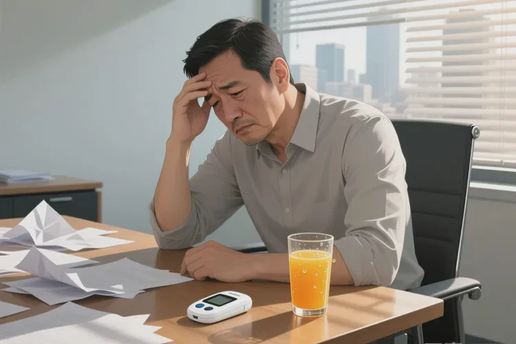 38岁下午血糖3点4是怎么回事(图1)
