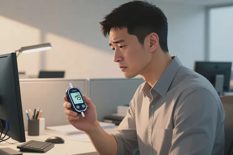 38岁下午血糖21.0是怎么回事(图1)