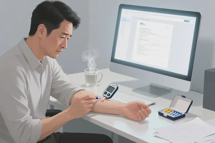 38岁下午血糖12点9是怎么回事(图1)