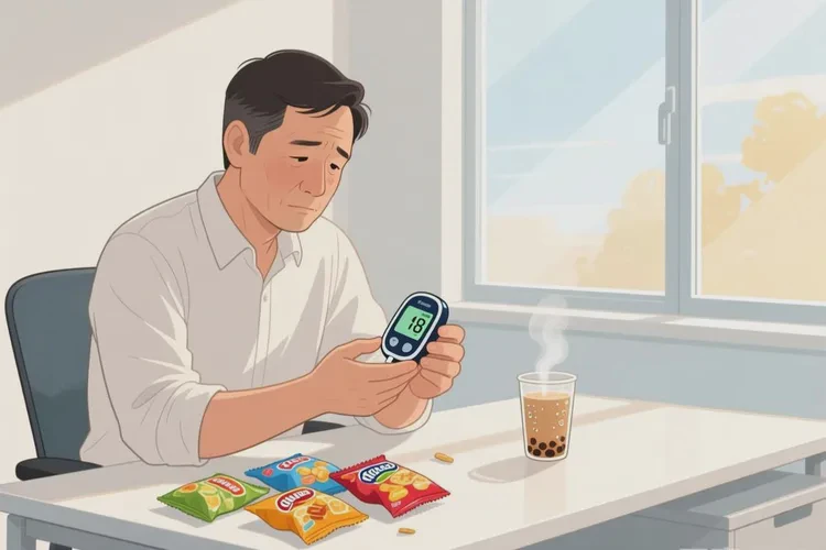 38岁下午血糖23.3是怎么回事(图1)