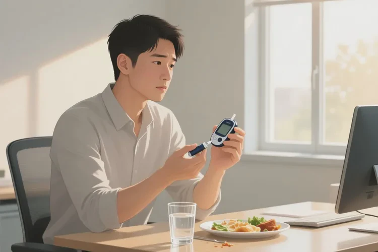 38岁下午血糖8点7是怎么回事(图1)