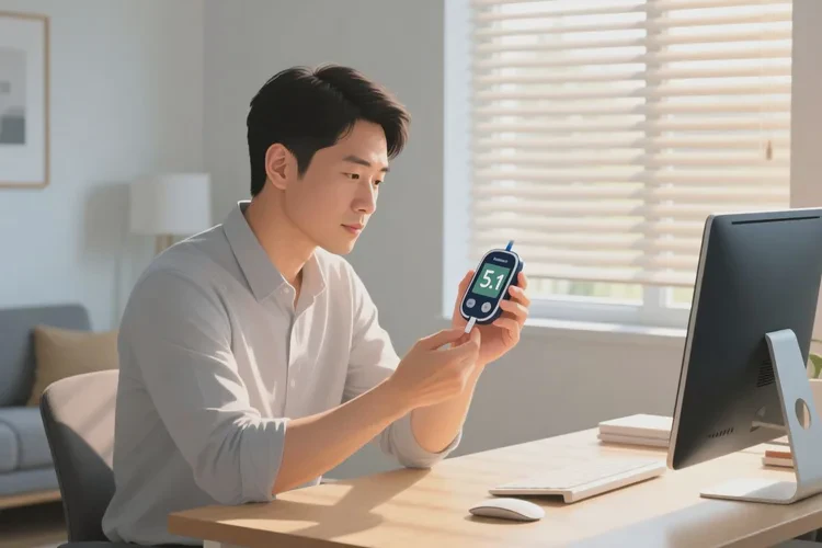 38岁下午血糖5点1是怎么回事(图1)